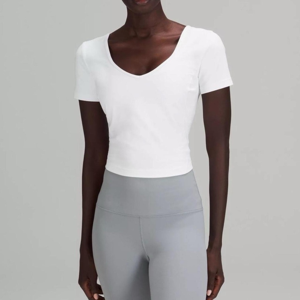 LULULEMON ALIGN TEE WHITE